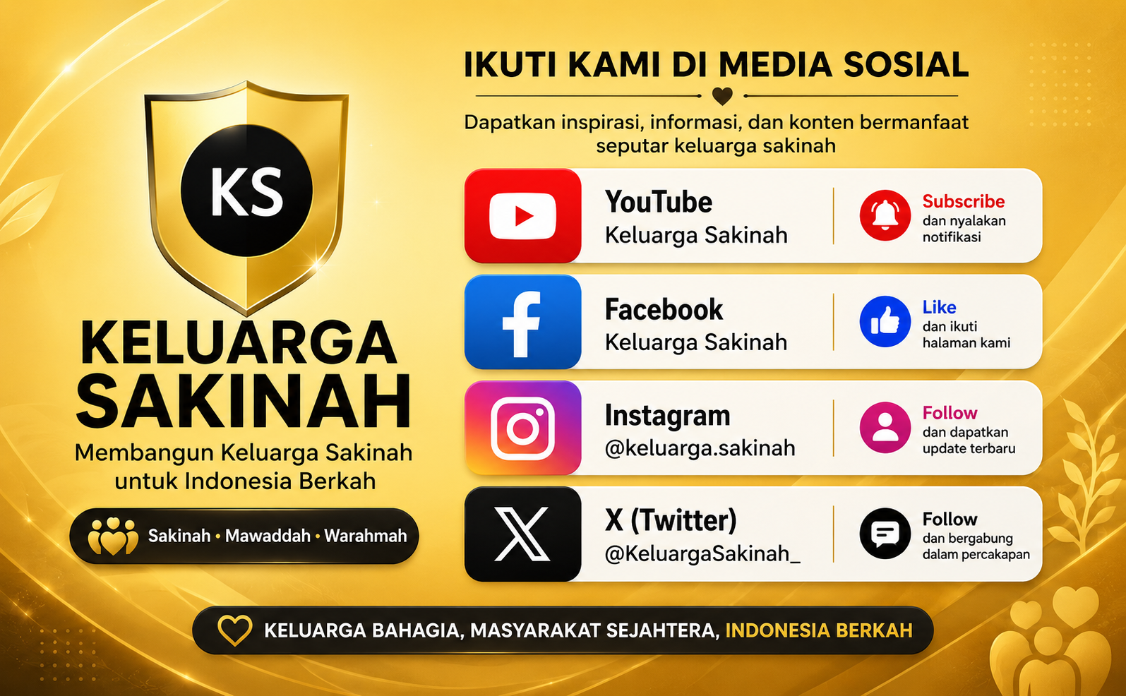 Media Sosial Subdit Keluarga Sakinah
