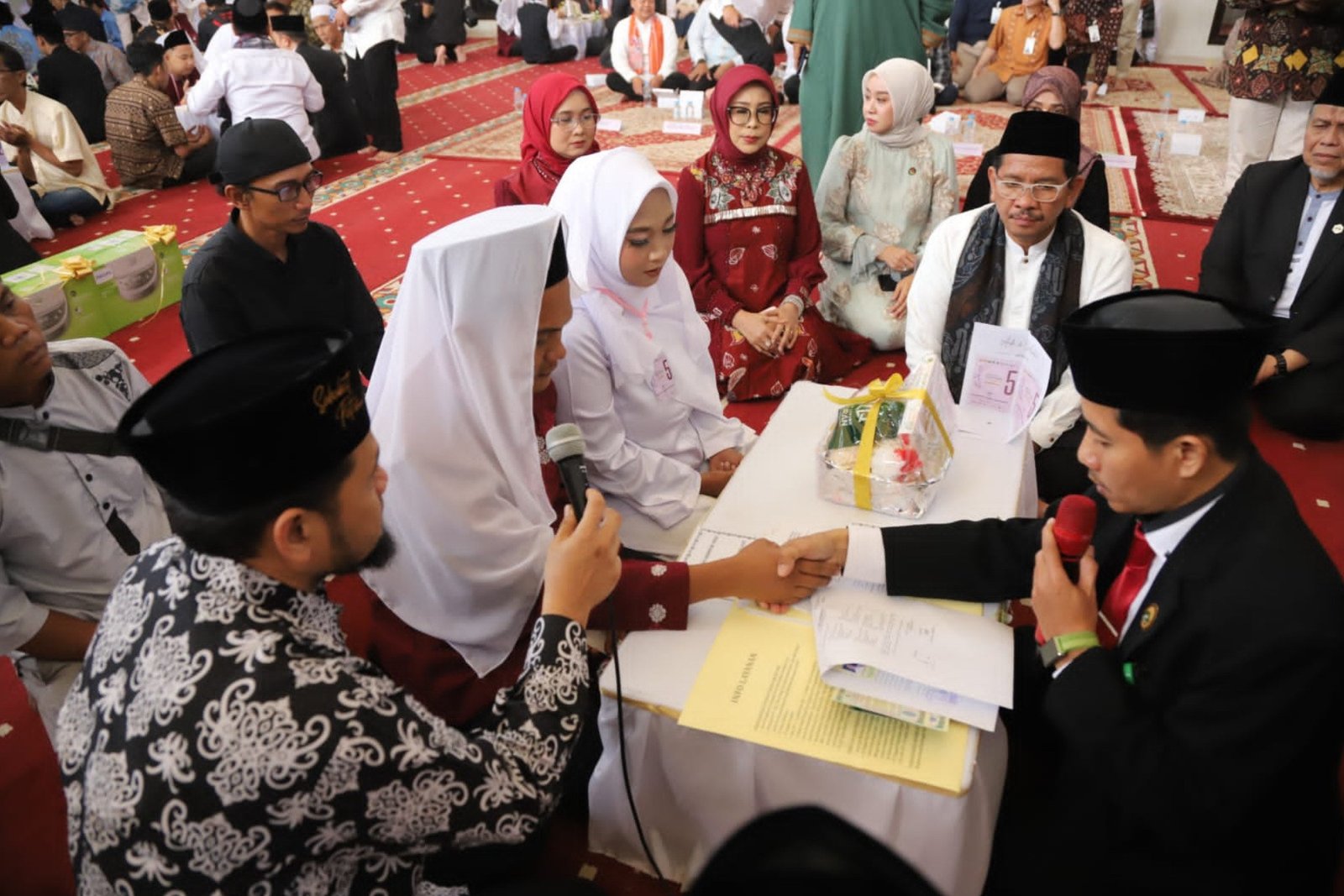 3 Pesan Dirjen Bimas Islam untuk Pengantin di Kawinan Tanah Abang