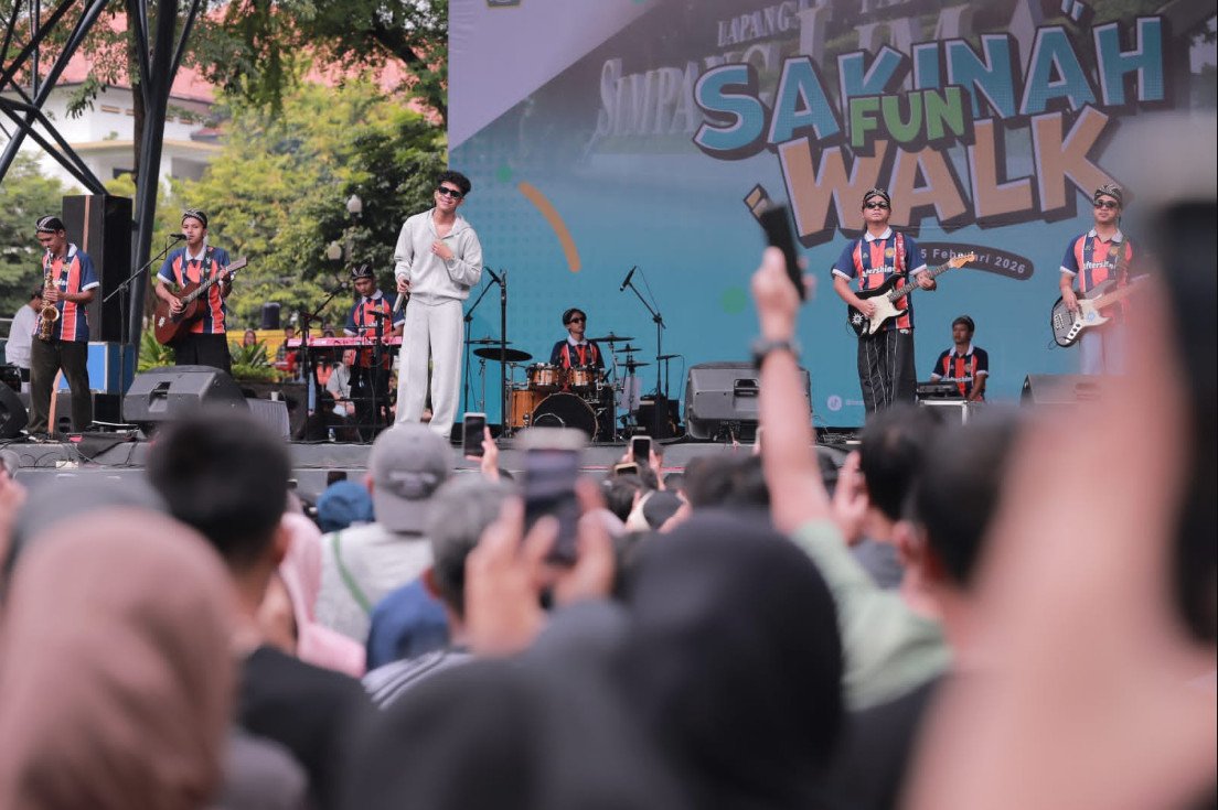 Ribuan Warga Ikuti Sakinah Fun Walk Semarang Jelang Ramadan