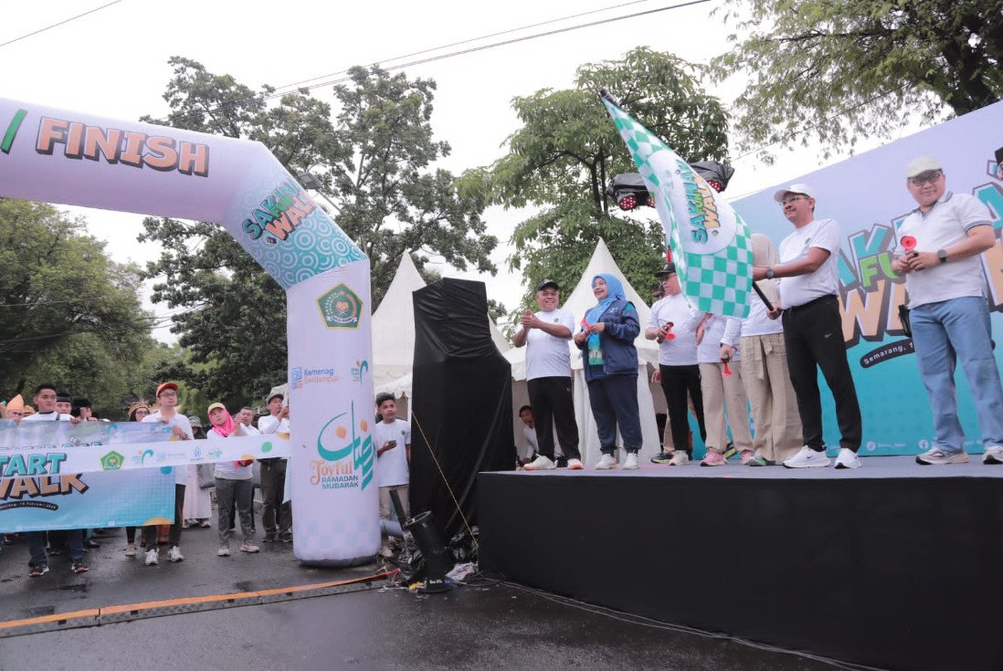 Sakinah Fun Walk Semarang Sambut Ramadan Bersama Kemenag