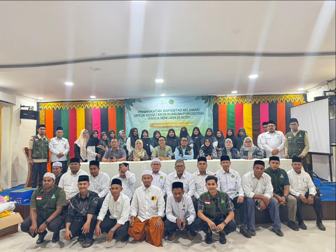 Bimas Islam Kemenag Beri Dukungan Psikososial Penyintas Aceh